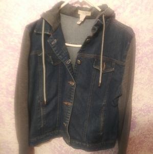 Grey/blue Jean Jacket